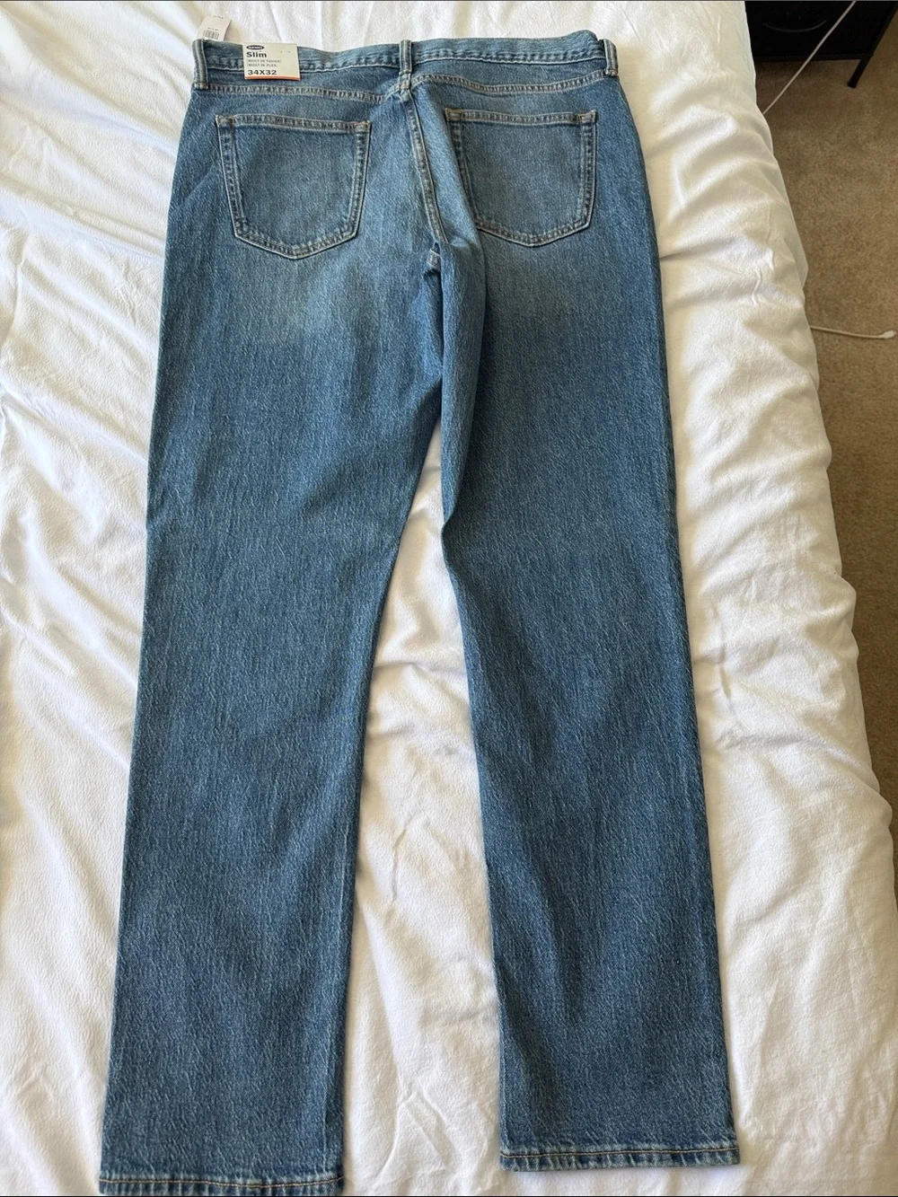 Old Navy Slim Men's Jeans - Light Blue Denim